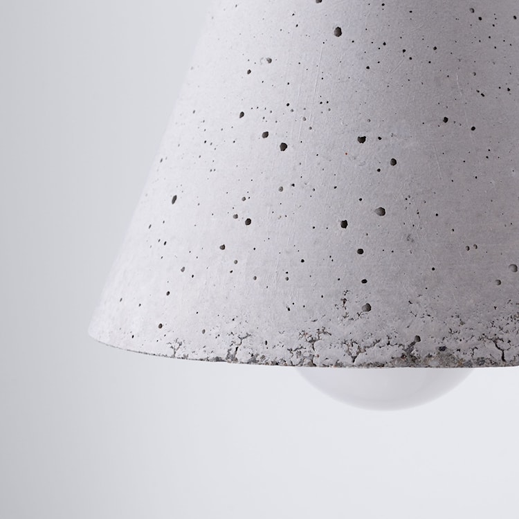 Lampa wisząca Obett średnica 12 cm x1 czarny/beton  - zdjęcie 2