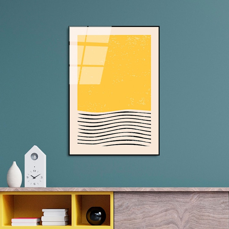 Obraz Onybill 65x45 cm żółte tło  - zdjęcie 2