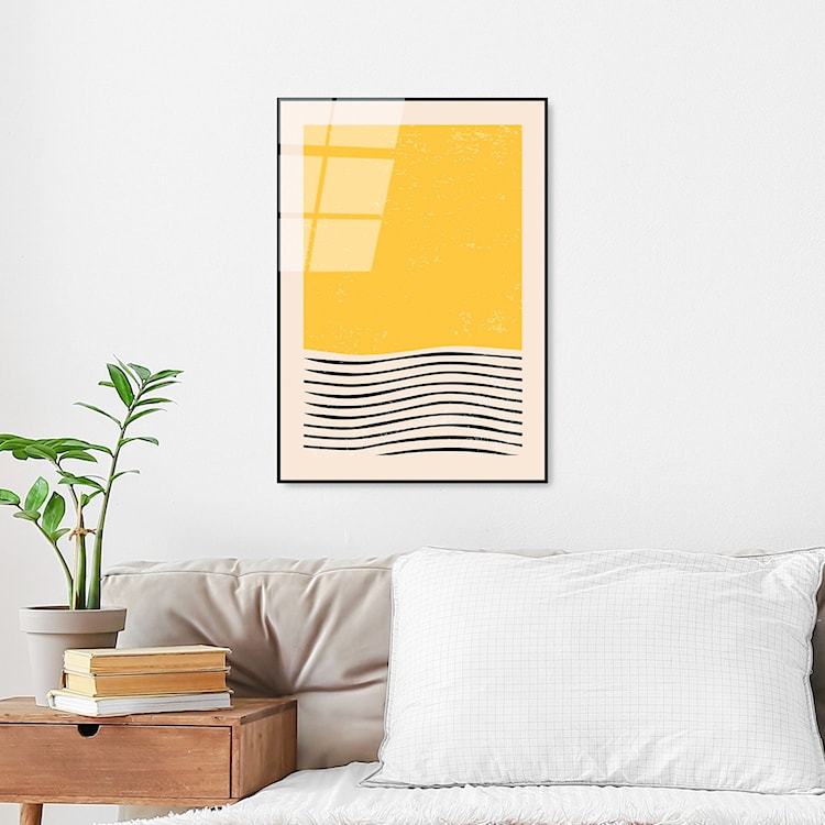 Obraz Onybill 65x45 cm żółte tło  - zdjęcie 3