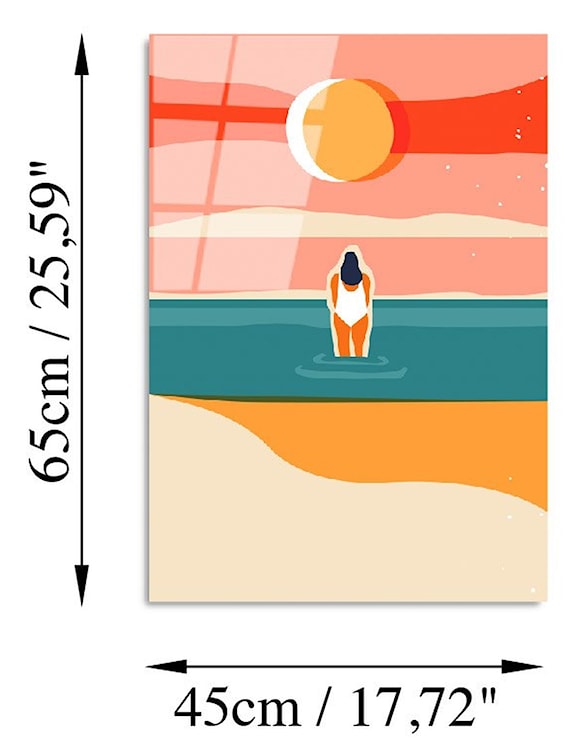 Obraz Onybill 65x45 cm plaża  - zdjęcie 7