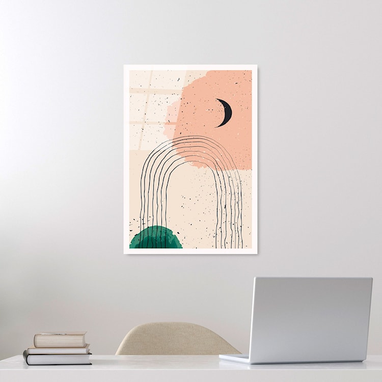 Obraz Onybill 65x45 cm czarny księżyc  - zdjęcie 3