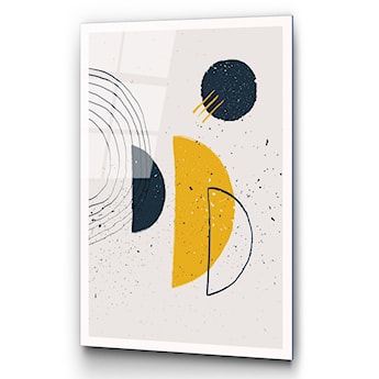 Obraz Onybill 65x45 cm z żółtymi akcentami