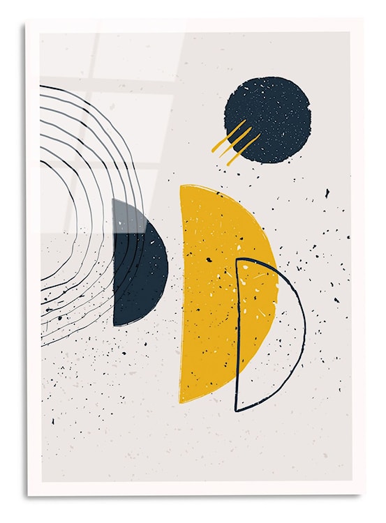 Obraz Onybill 65x45 cm z żółtymi akcentami  - zdjęcie 6