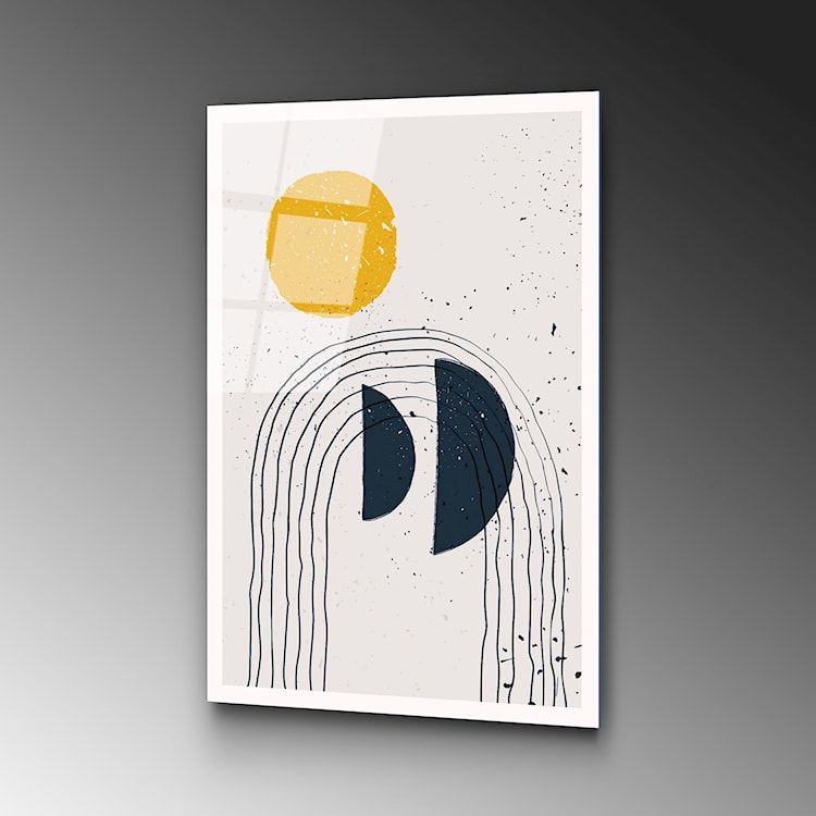 Obraz Onybill 65x45 cm z granatowymi akcentami  - zdjęcie 5