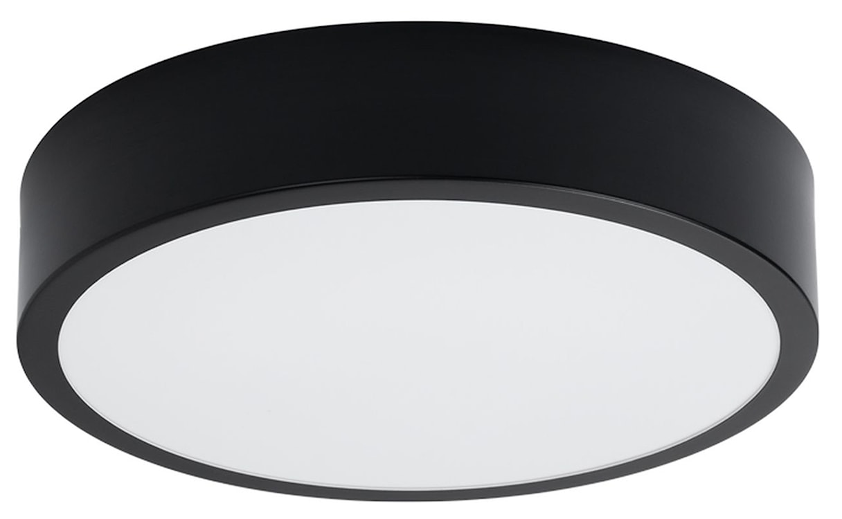 Plafon LED Sellinet średnica 30 cm czarny 3000K 
