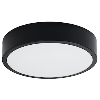 Plafon LED Sellinet średnica 30 cm czarny 3000K