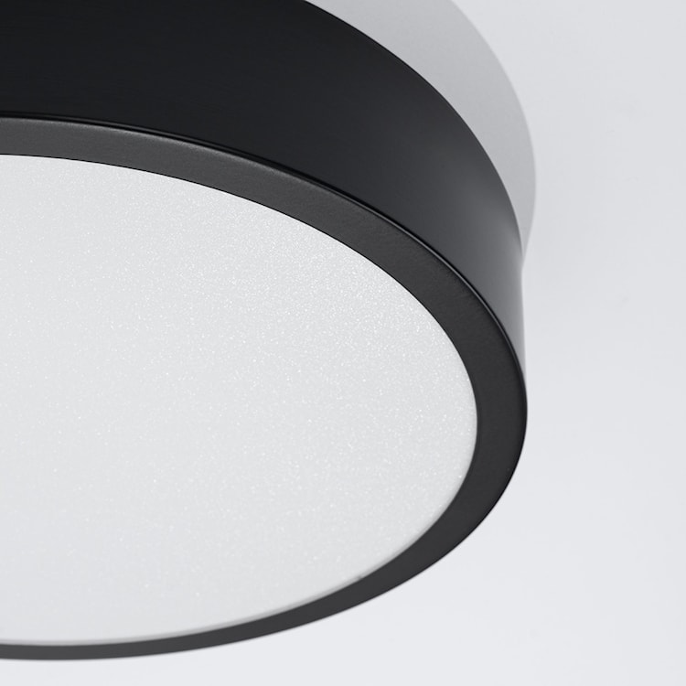 Plafon LED Sellinet średnica 30 cm czarny 3000K  - zdjęcie 5