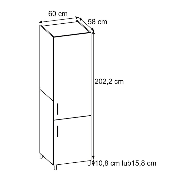 Zestaw mebli kuchennych Sottana biały 295 cm  - zdjęcie 14