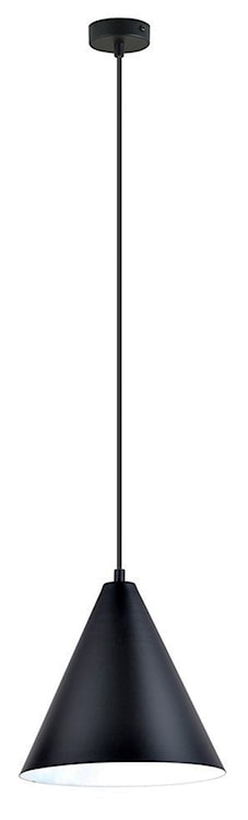 Lampa wisząca Rebel czarno-biała x1