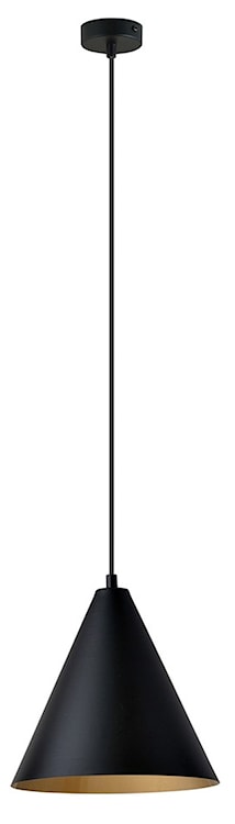 Lampa wisząca Rebel czarno-złota x1