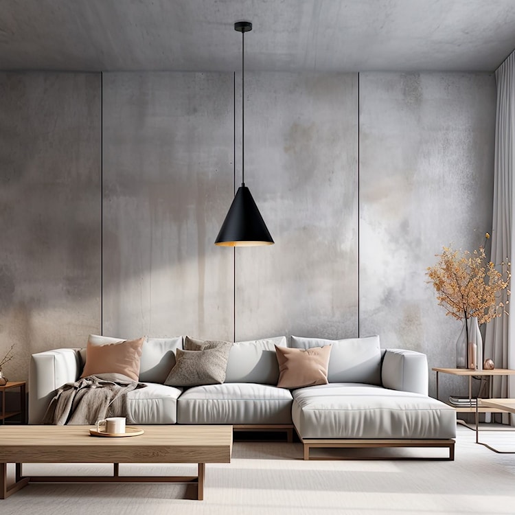 Lampa wisząca Rebel czarno-złota x1  - zdjęcie 2