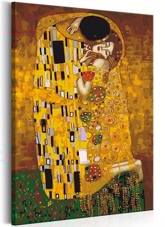Obraz do malowania po numerach Pocałunek Gustav Klimt 60x40 cm
