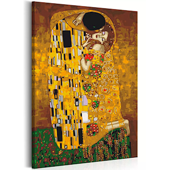 Obraz do malowania po numerach Pocałunek Gustav Klimt 60x40 cm