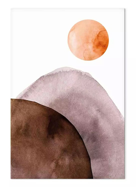 Obraz Księżyc i góry 90x60 cm  - zdjęcie 5
