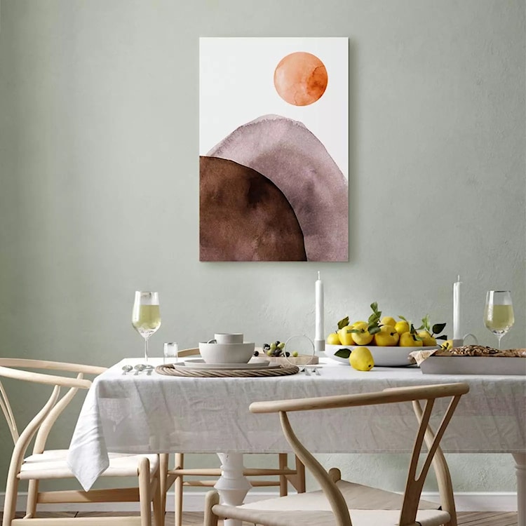 Obraz Księżyc i góry 90x60 cm  - zdjęcie 4