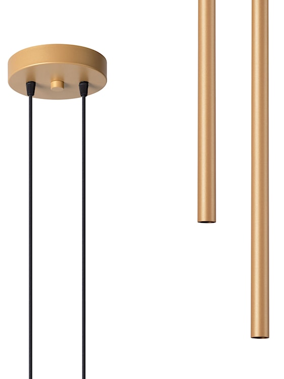 Lampa wisząca Lagga średnica 15 cm x2 złota 