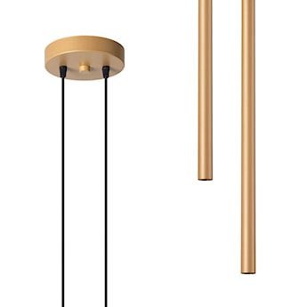 Lampa wisząca Lagga średnica 15 cm x2 złota