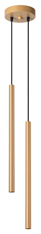 Lampa wisząca Lagga średnica 15 cm x2 złota  - zdjęcie 5