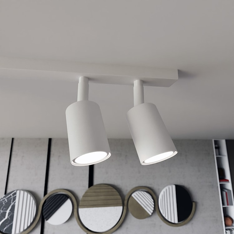 Lampa sufitowa Falash biała x4  - zdjęcie 4