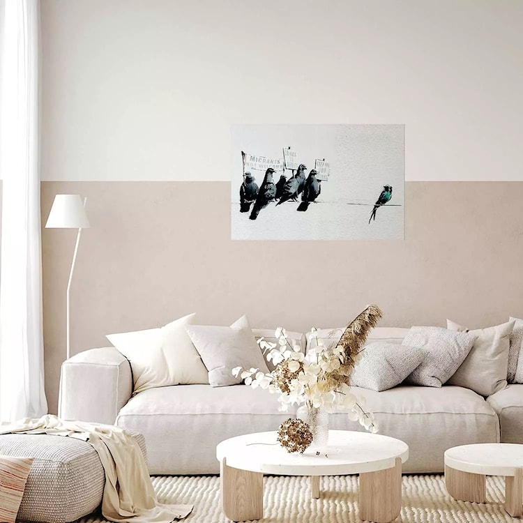 Plakat Gołębie 90x60 cm  - zdjęcie 2