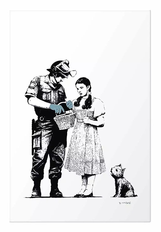 Plakat Dorotka i policjant 90x60 cm  - zdjęcie 3
