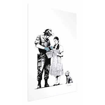Plakat Dorotka i policjant 90x60 cm
