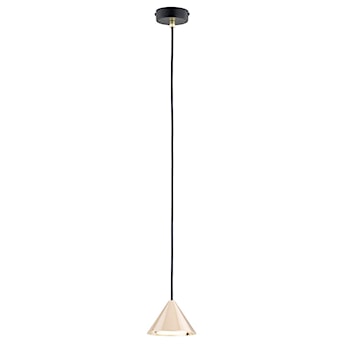 Lampa wisząca Elit czarna/złota x1