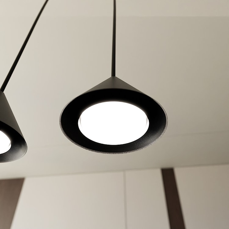 Lampa wisząca Elit czarna x1  - zdjęcie 7