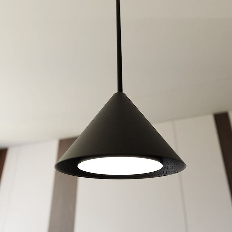 Lampa wisząca Elit czarna x1  - zdjęcie 8