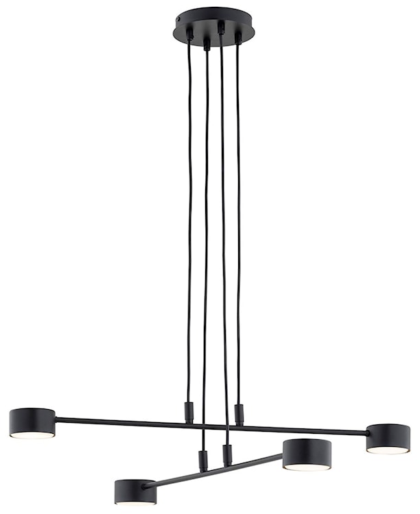 Lampa wisząca Moddus czarna x4  - zdjęcie 9