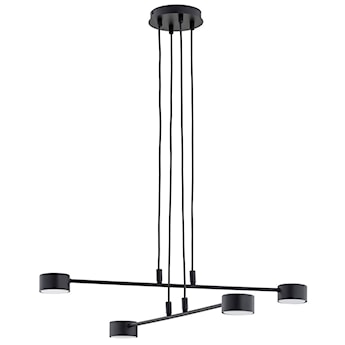 Lampa wisząca Moddus czarna x4