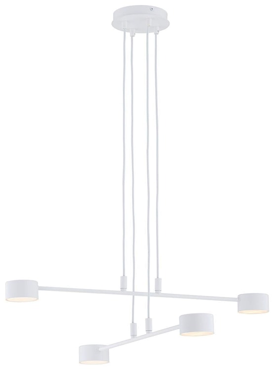 Lampa wisząca Moddus biała x4  - zdjęcie 7