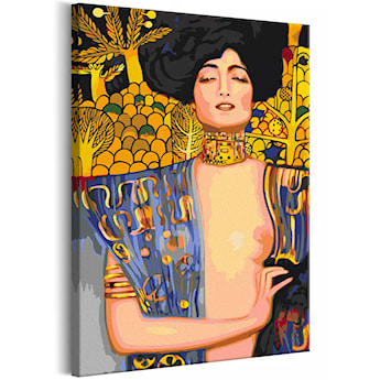 Obraz do malowania po numerach Judyta z głową Holofernesa Gustav Klimt 60x40 cm