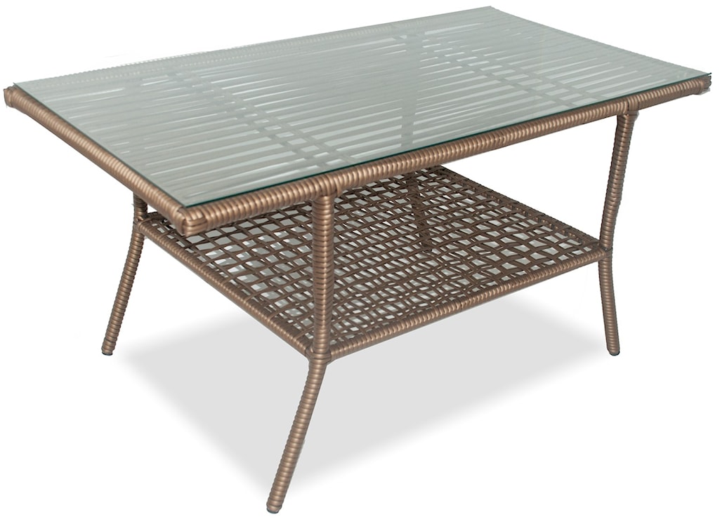 Zestaw mebli ogrodowych Callare z narożnikiem i stołem aluminium brązowy  - zdjęcie 2