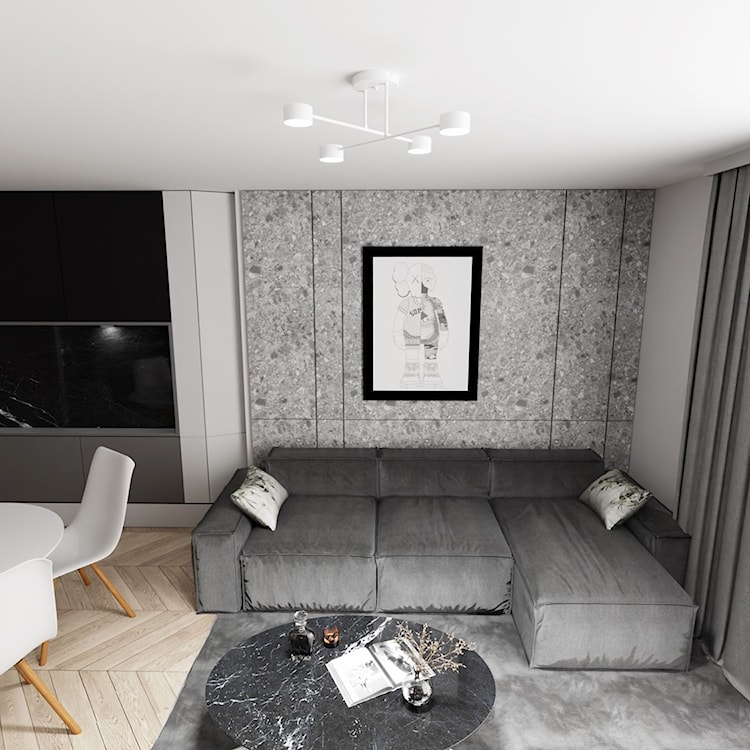 Lampa sufitowa Hallo biała x4  - zdjęcie 4