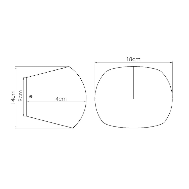 Kinkiet Globe beton  - zdjęcie 13