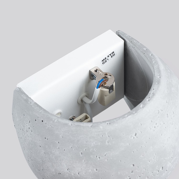 Kinkiet Globe beton  - zdjęcie 12