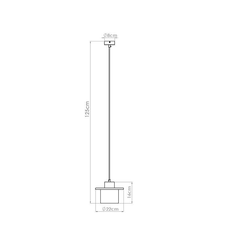 Lampa wisząca Mab beton  - zdjęcie 14