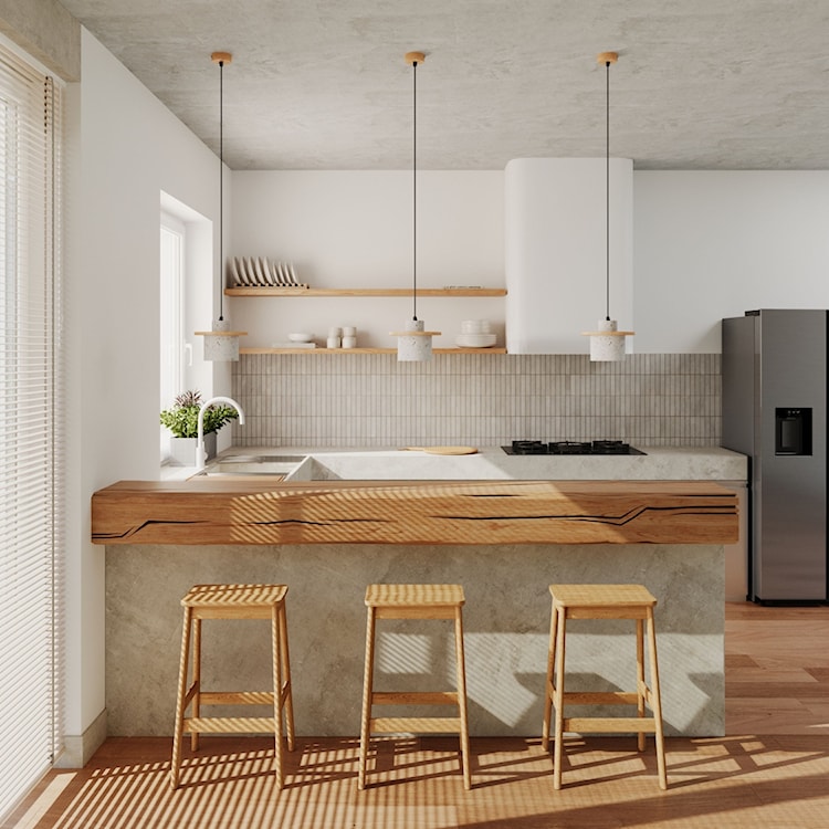 Lampa wisząca Mab beton  - zdjęcie 4