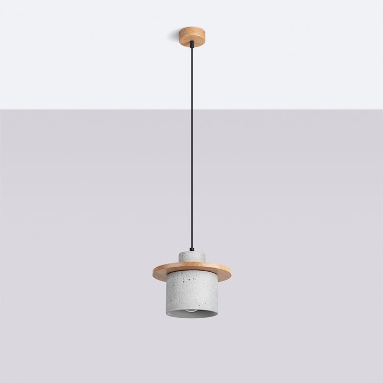 Lampa wisząca Mab beton  - zdjęcie 6