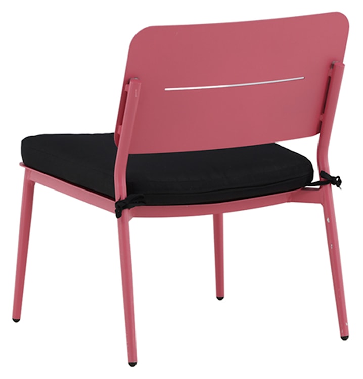 Fotel ogrodowy Sunation z poduszką aluminium różowy  - zdjęcie 6