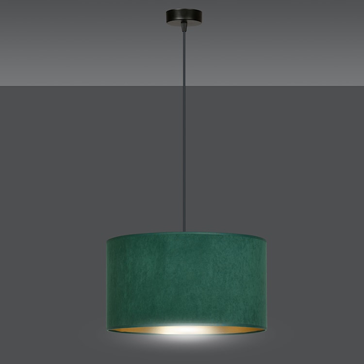 Lampa wisząca Hellid średnica 35 cm zielona  - zdjęcie 5