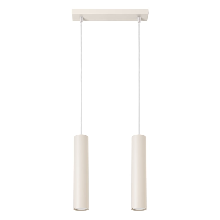 Lampa wisząca Lagos 2 beżowa 