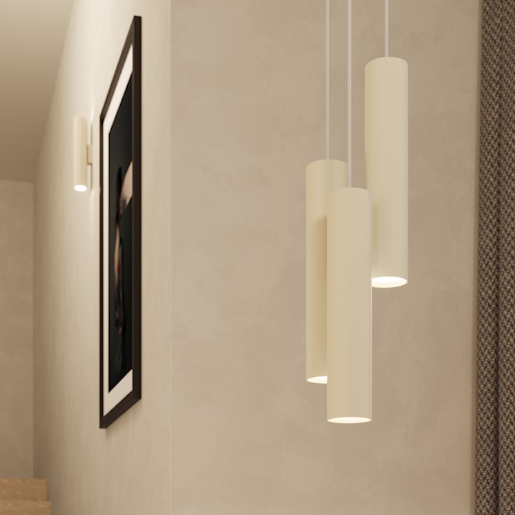 Lampa wisząca Lagos 3P beżowa  - zdjęcie 4