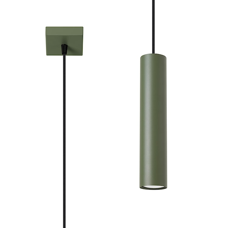 Lampa wisząca Lagos 1 zielona oliwka  - zdjęcie 2