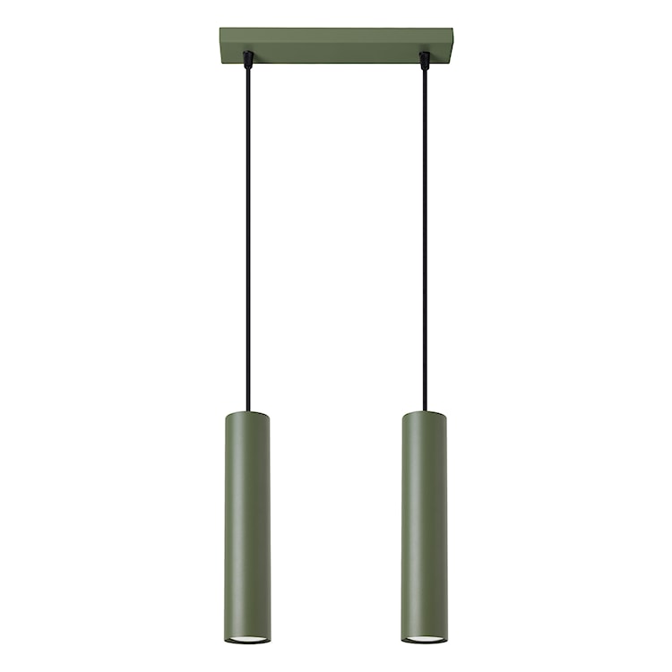 Lampa wisząca Lagos 2 zielona oliwka 