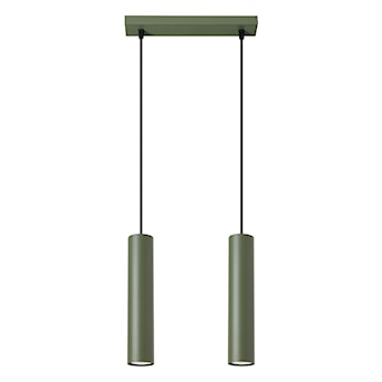 Lampa wisząca Lagos 2 zielona oliwka