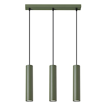 Lampa wisząca Lagos 3L zielona oliwka