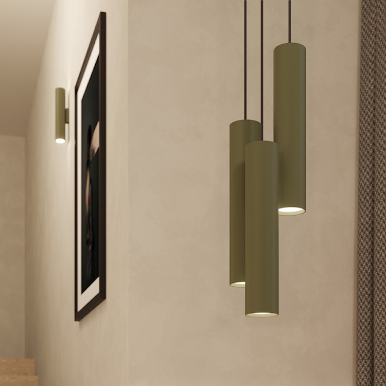 Lampa wisząca Lagos 3P zielona oliwka  - zdjęcie 4