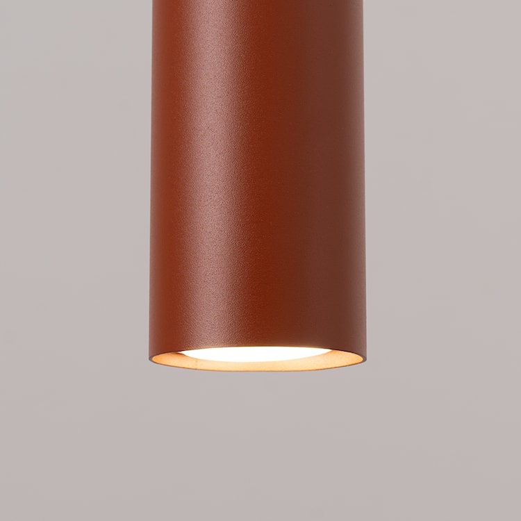 Lampa wisząca Lagos 3P ochra czerwona  - zdjęcie 10